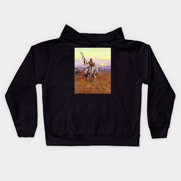 Wild West Series Medicine Man Kids Hoodie by allovervintage